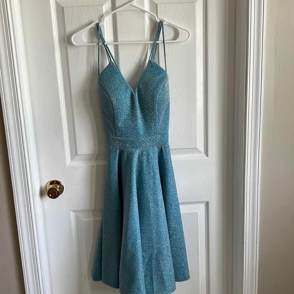 Blue Semi formal dress